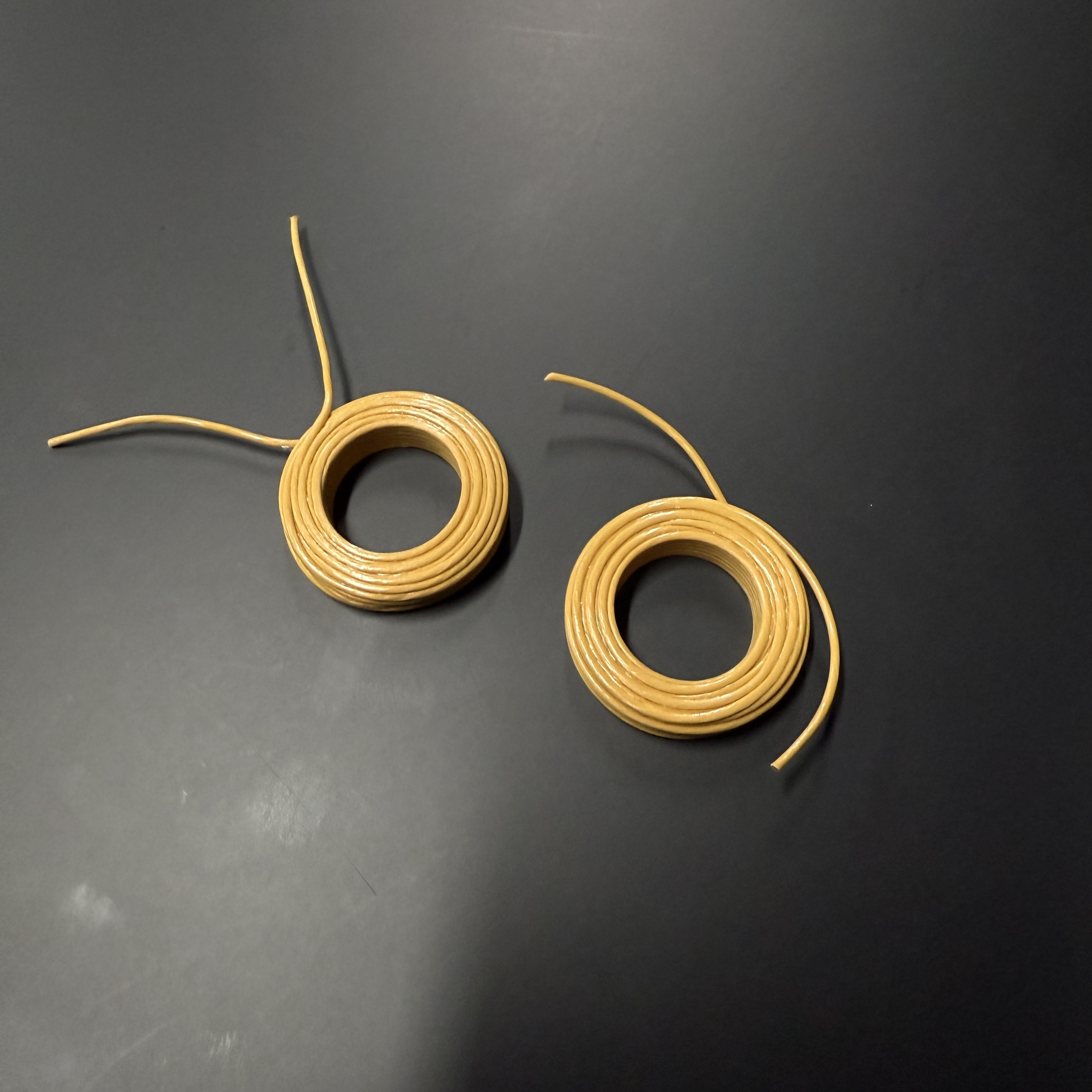 Bobina de cobre autoadhesiva