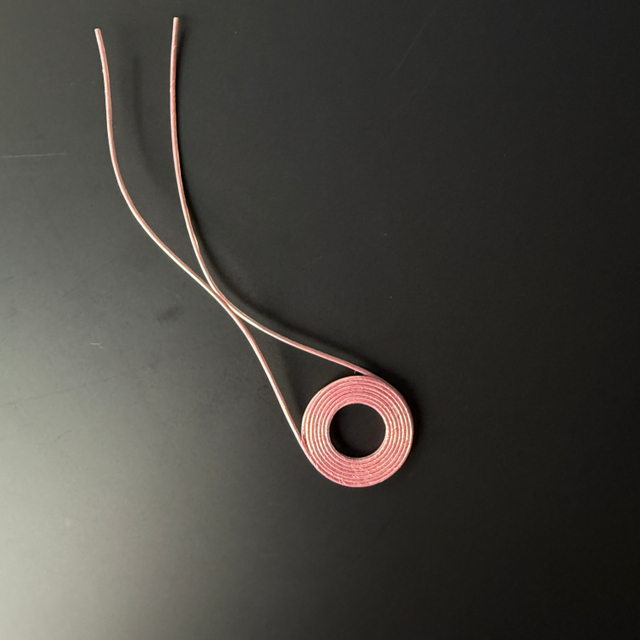 Bobina aislada autoadhesiva de color rosa melocotón de 0,1 x 70 mm (14TS YSWP-F)