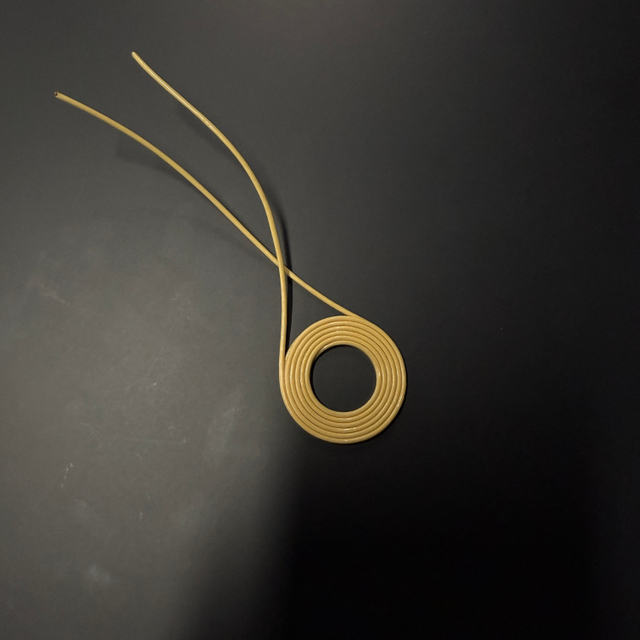 Bobina de cobre autoadhesiva amarilla de 0,07 x 140 mm (11TS FLW-H)